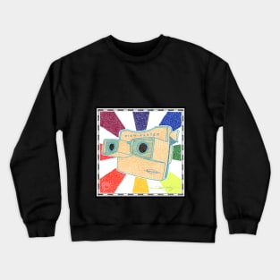 Viewmaster Viewer Circle Design Crewneck Sweatshirt